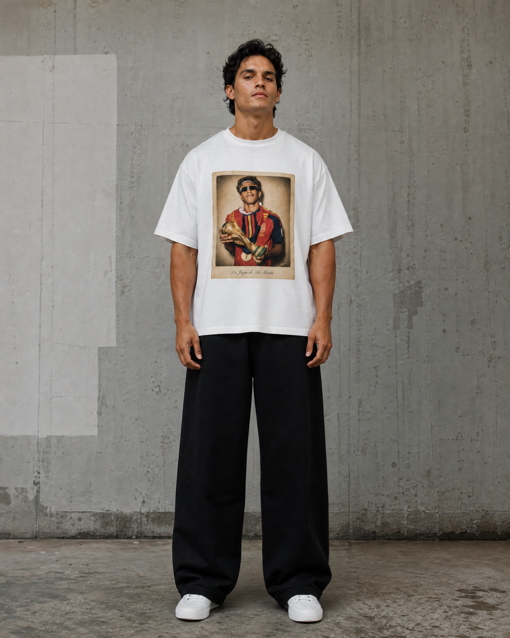 Oversize T-Shirt Lamine Yamal ,,La Joya de la Masia‘‘