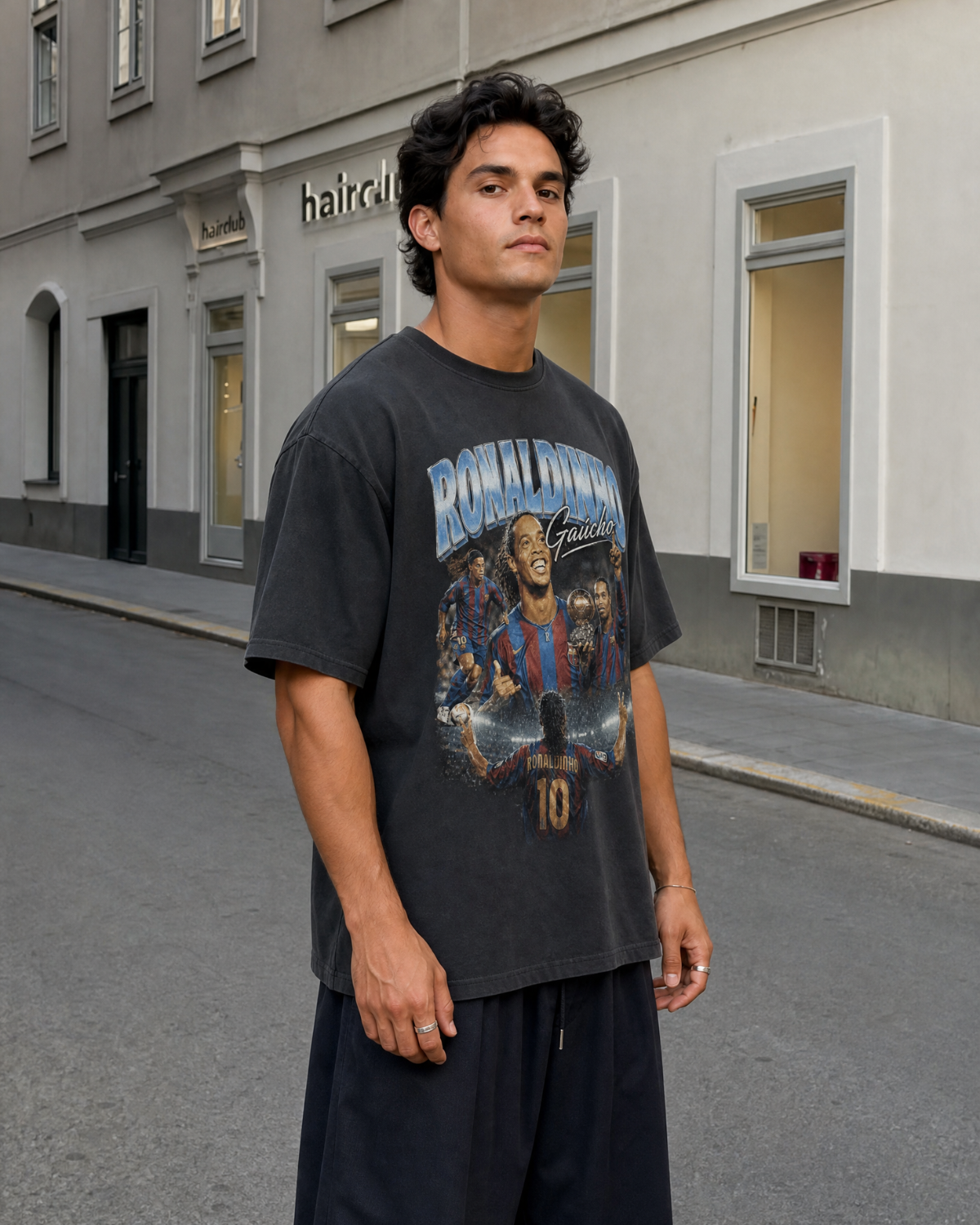 Oversize T-Shirt Ronaldinho Gaucho