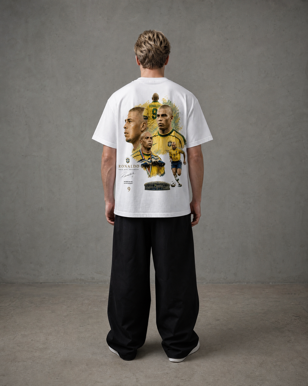 Oversize T-Shirt RONALDO ,,R9'' BRASIL