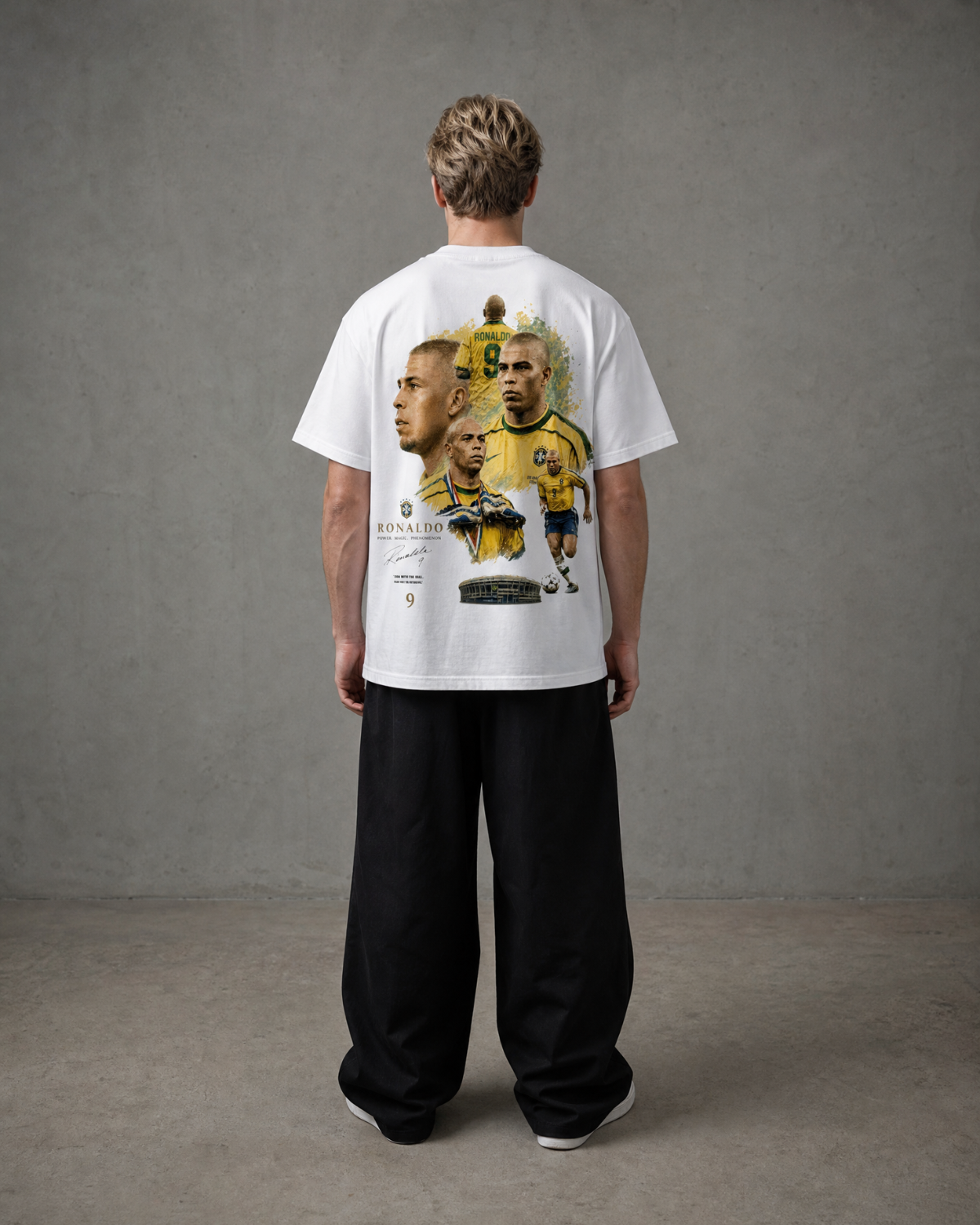 Oversize T-Shirt RONALDO ,,R9'' BRASIL