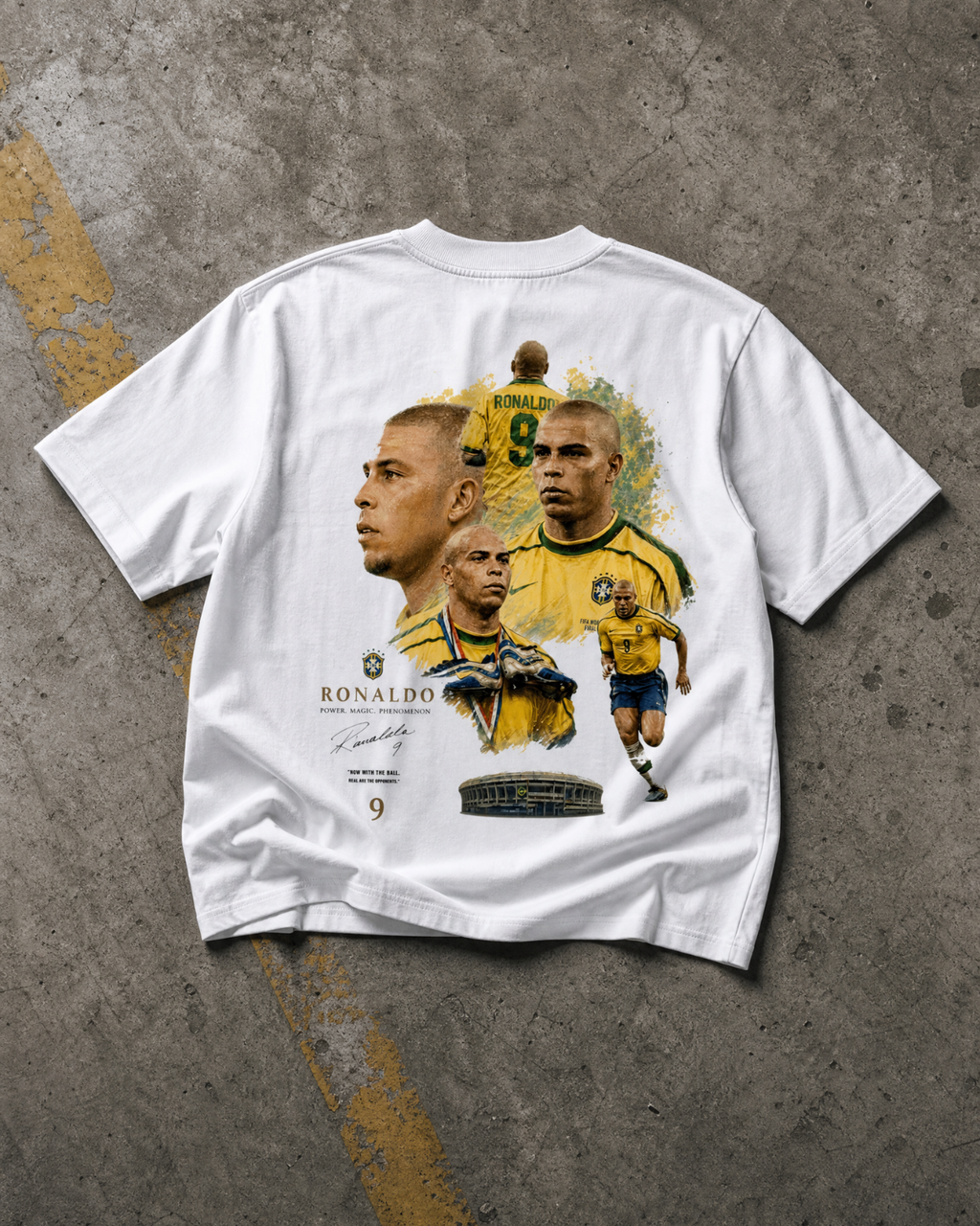 Oversize T-Shirt RONALDO ,,R9'' BRASIL