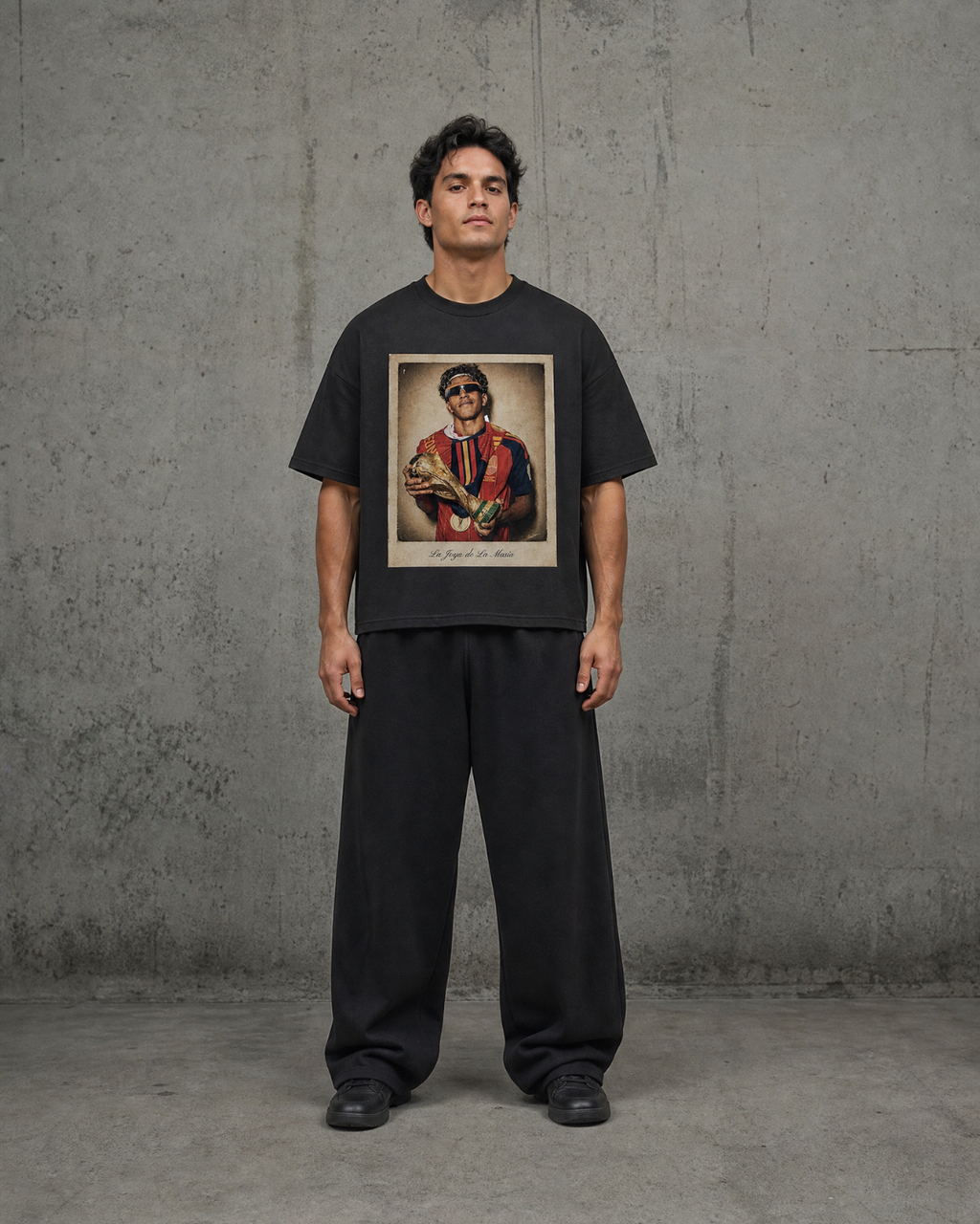 Oversize T-Shirt Lamine Yamal ,,La Joya de la Masia‘‘