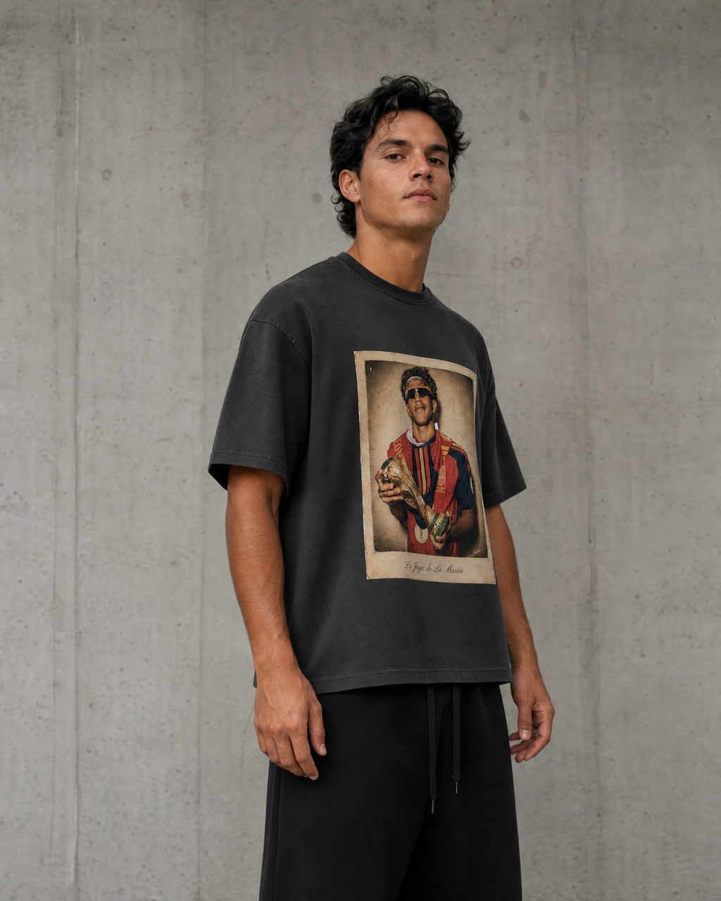 Oversize T-Shirt Lamine Yamal ,,La Joya de la Masia‘‘